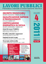 Lavori Pubblici n. 4 - Aprile 2011