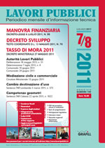 Lavori Pubblici n. 7/8 - Luglio/Agosto 2011