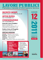 Lavori Pubblici n. 12 - Dicembre 2011