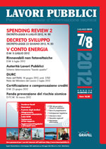 Lavori Pubblici n. 7-8 Luglio-Agosto 2012