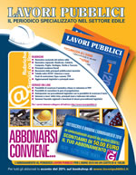 Abbonamento Lavori Pubblici anno 2010 + Buono di € 50,00 per acquisti telefonici di libri GRAFILL allo 091-6823069