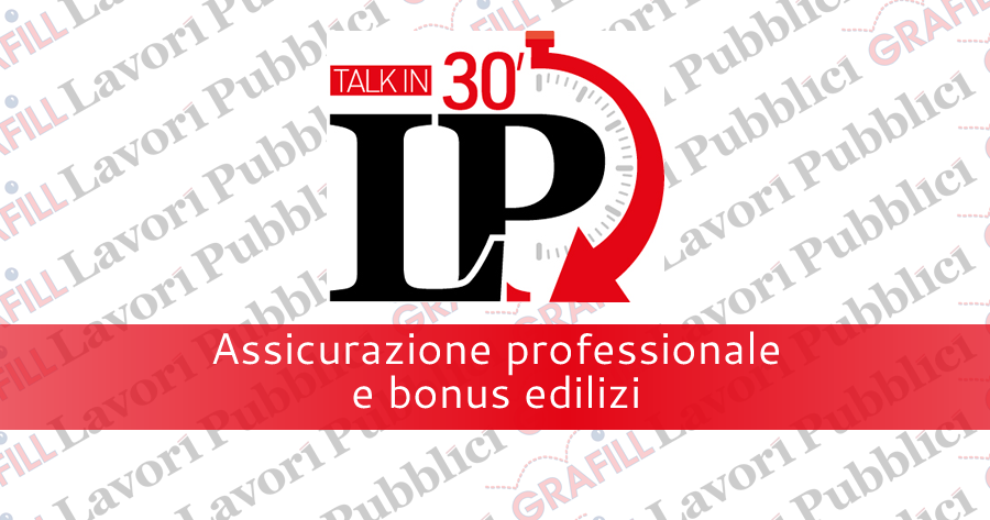 Assicurazione professionale e bonus edilizi