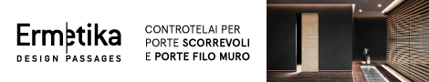 Porte scorrevoli e a battente filo muro Ermetika