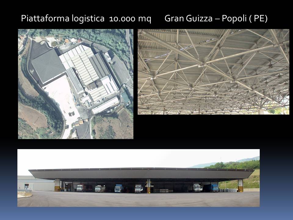 Strutture speciali per piattaforma logistica
