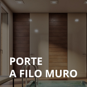 Porte a filo muro