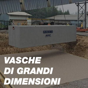 Vasche di Grandi Dimensioni