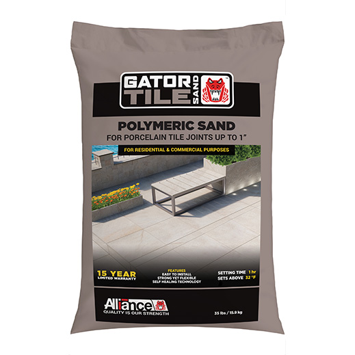 Fugante in Sabbia Polimera: Gator Tile Sand