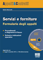 Servizi e forniture - Formulario degli appalti