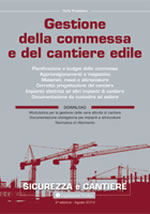 Gestione della commessa e del cantiere edile