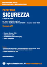 Prezzario Sicurezza ottobre 2014