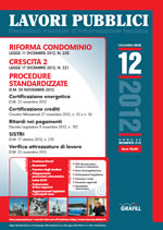 Lavori Pubblici n. 12 - Dicembre 2012