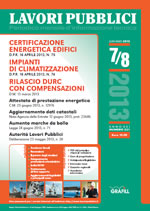 Lavori Pubblici n. 7-8 - luglio/agosto 2013