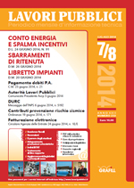 Lavori Pubblici n. 7-8 - luglio/agosto 2014