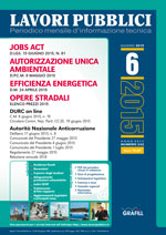 Lavori Pubblici n. 6 giugno 2015