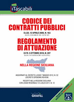 Codice dei contratti pubblici e Regolamento di attuazione nella Regione Siciliana