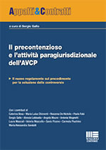 Il precontenzioso e l'attività paragiurisdizionale dell'AVCP