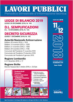 Lavori Pubblici n. 11/12 novembre 2018