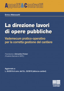 La direzione lavori di opere pubbliche