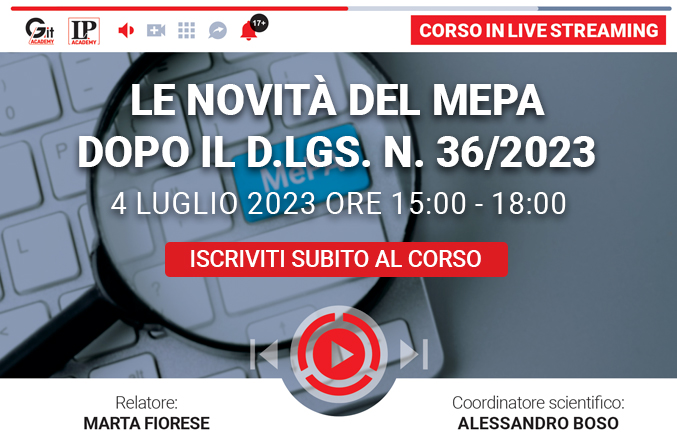 Le novità del MePA dopo il D.Lgs. n. 36/2023