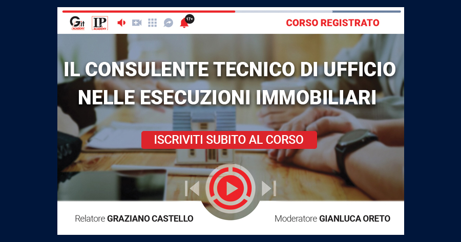 Il consulente tecnico di ufficio nelle esecuzioni immobiliari