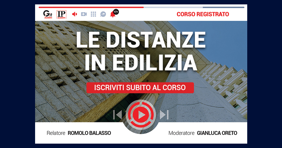 Le distanze in edilizia