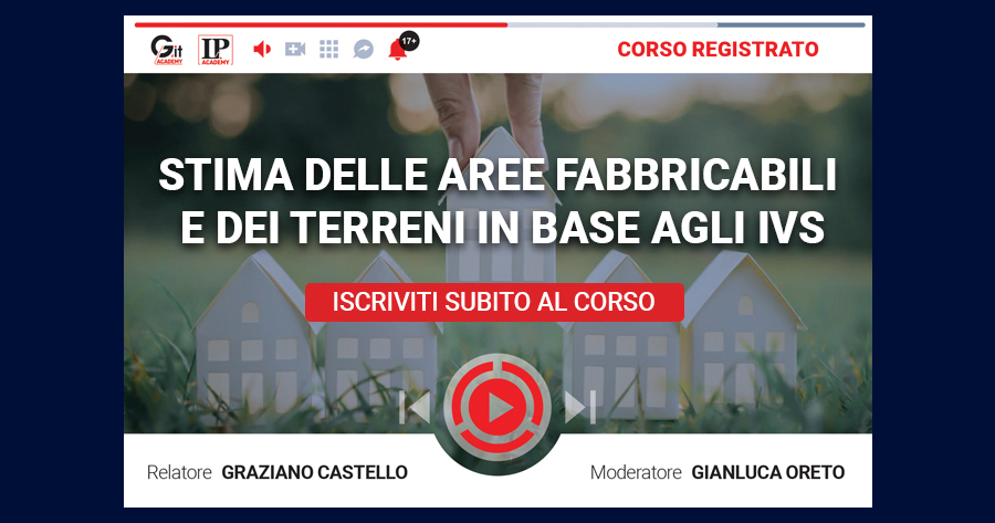 Stima delle aree fabbricabili e dei terreni in base agli IVS