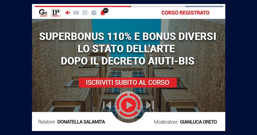 Superbonus 110% e bonus diversi: lo stato dell’arte dopo il Decreto Aiuti-bis