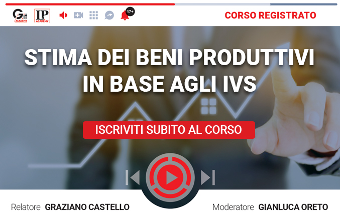 Stima dei beni produttivi in base agli IVS