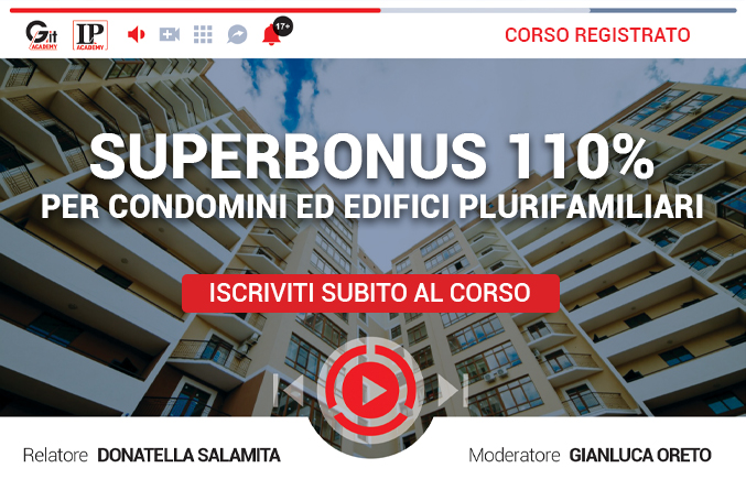 Corso Superbonus