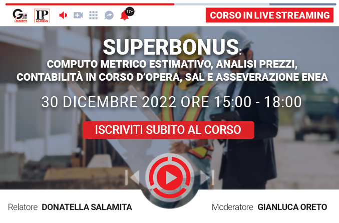 Corso Superbonus