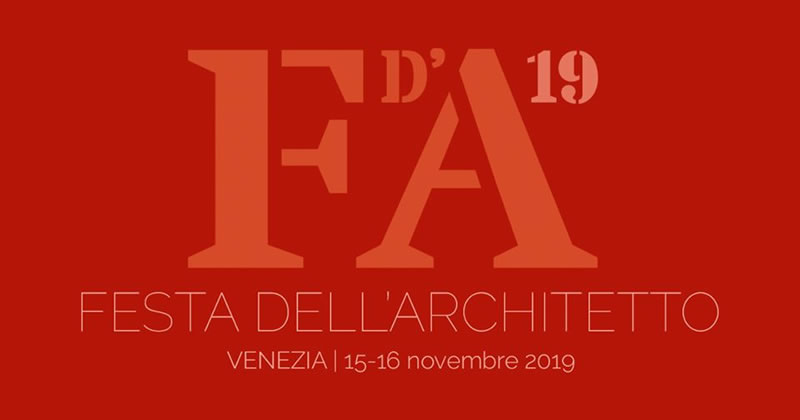 Festa dell’Architetto 2019: assegnati i Premi 'Architetto italiano' e 'Giovane Talento dell’Architettura italiana'