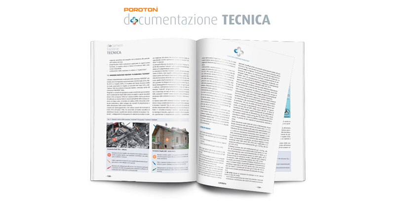 Nuova documentazione tecnica POROTON® sulla “Muratura Portante” aggiornata alle NTC 2018 e Circolare 2019