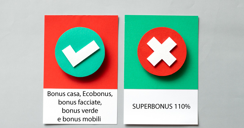 Bonus casa, Ecobonus, bonus facciate, bonus verde e bonus mobili confermati per tutto il 2021