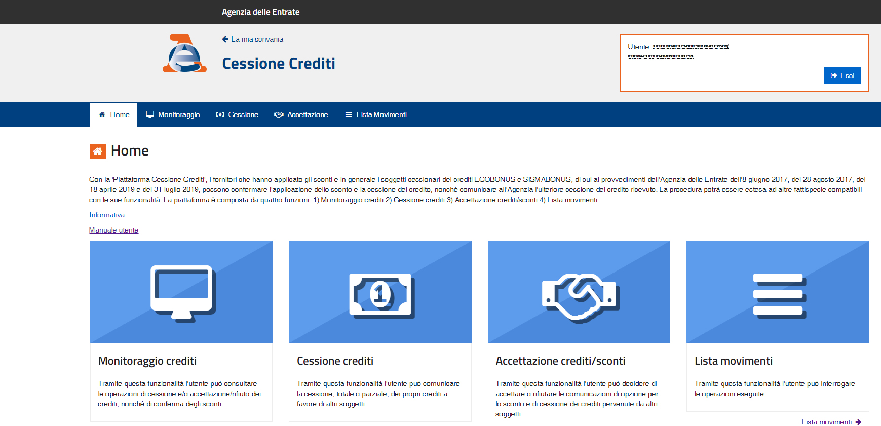 Superbonus: cessione del credito