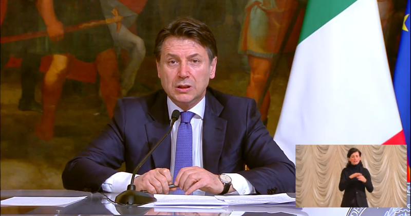 Emergenza Coronavirus Covid-19: la Conferenza Stampa di Giuseppe Conte del 28 marzo 2020