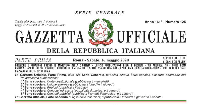 Emergenza Covid-19: Pubblicato il decreto-legge sulla ripartenza da lunedì