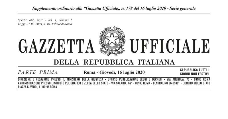 Decreto Semplificazioni: Il testo pubblicato sulla Gazzetta ufficiale