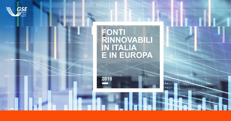 Fonti rinnovabili, dal GSE l'analisi sulla diffusione in Italia e in Europa