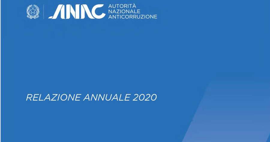 Anac. Relazione annuale alla Camera