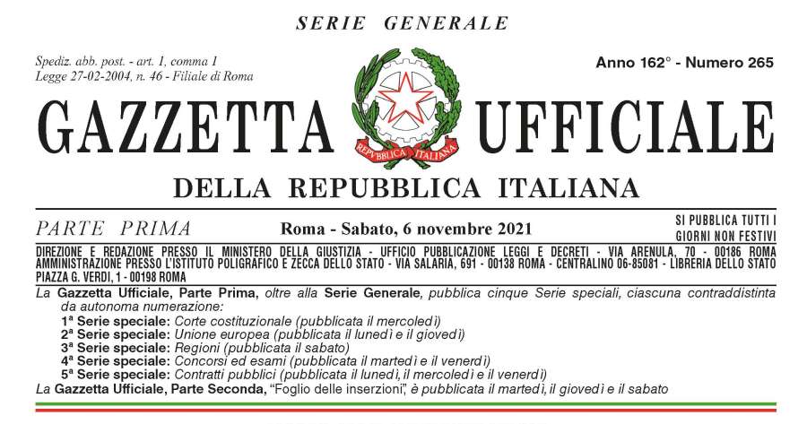 Gazzetta ufficiale: Pubblicato il decreto-legge per l’attuazione del PNRR