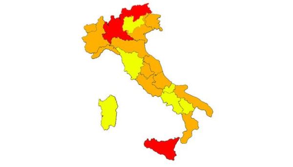 Regione italiane 17/01/2021