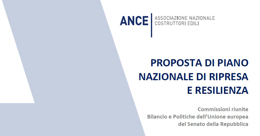 PNRR, ANCE: Puntare sulla manutenzione e semplificare le procedure per fare ripartire i cantieri