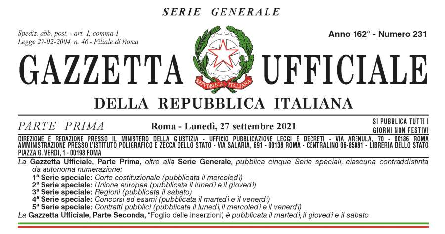 Pubblicato il decreto-legge con per il contenimento degli aumenti dei prezzi nel settore elettrico e del gas naturale