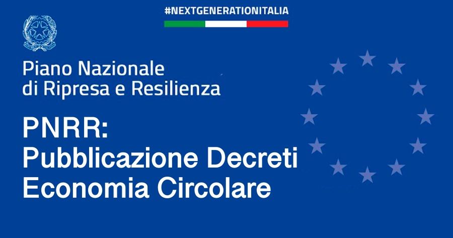 PNRR: Firmati dal Ministro della Transizione ecologica 3 decreti