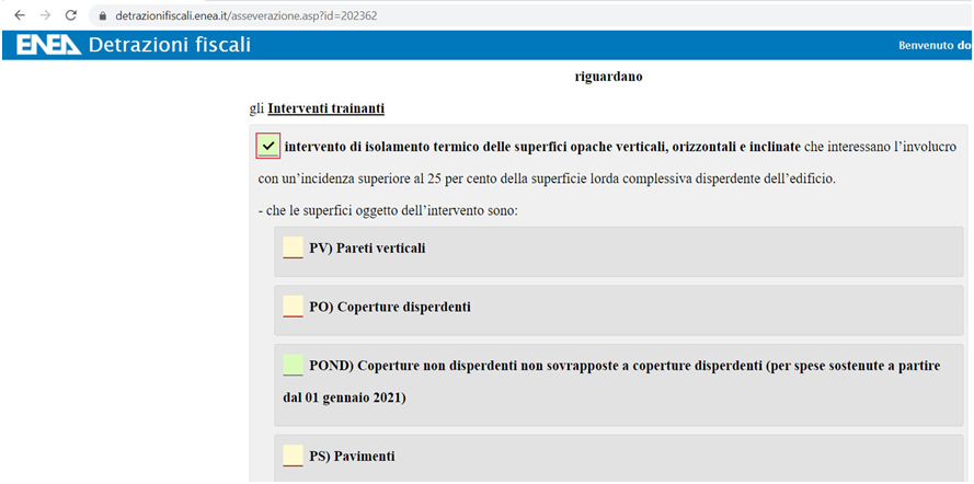 Portale Asseverazioni Enea