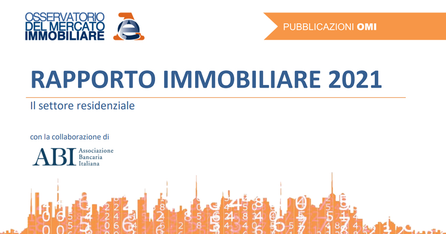 Immobiliare residenziale: il nuovo Rapporto OMI