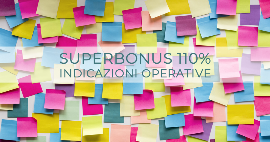 Superbonus 110%: le indicazioni operative per la presentazione della nuova CILA