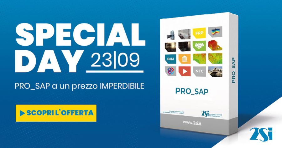 Special DAY: solo per il 23 settembre sconti incredibili per PRO_SAP e PRO_SAM