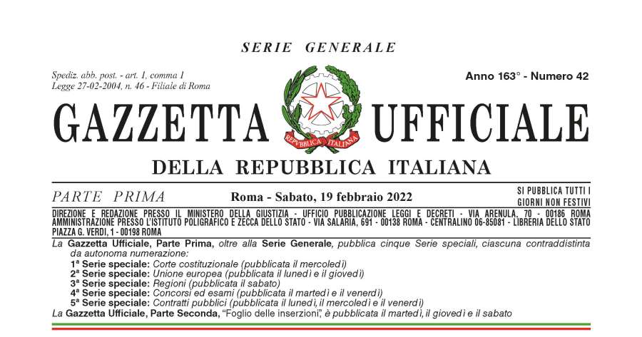 Ministero della Salute: Dal 21 febbraio 18 regioni in «zona gialla» e 1 regione in «zona arancione»