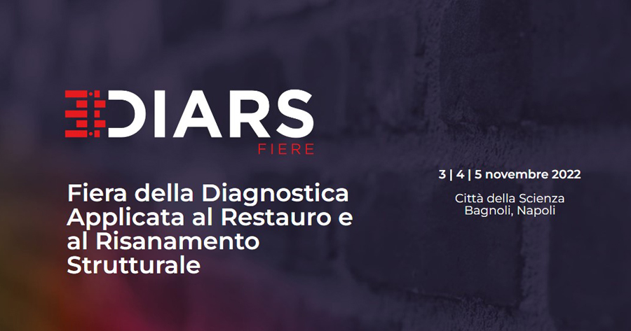 DIARS, a novembre la Fiera dedicata alla Diagnostica Applicata al Restauro e al Risanamento Strutturale